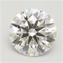 Lab Grown Diamond 2.37 Carats, Round with Ideal Cut, F Color, VS1 Clarity and Certified by IGI