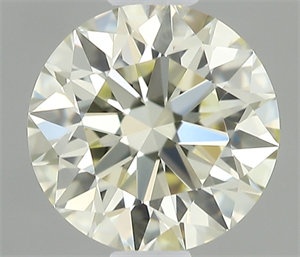 Picture of Natural Diamond 0.40 Carats, Round with Excellent Cut, N Color, VVS1 Clarity and Certified by IGI