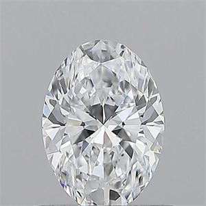 Picture of Natural Diamond 0.73 Carats, Oval with  Cut, D Color, VS1 Clarity and Certified by GIA