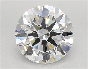 Picture of Lab Grown Diamond 5.54 Carats, Round with Ideal Cut, E Color, VVS2 Clarity and Certified by IGI