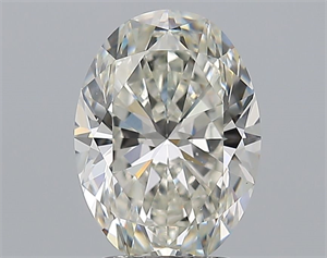 Foto Diamante Natural 2.52 quilates, Ovalado , Color G, claridad VS2 y certificado GIA de