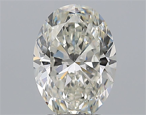 Picture of Natural Diamond 2.52 Carats, Oval with  Cut, G Color, VS2 Clarity and Certified by GIA
