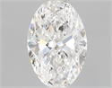 Diamante Natural 0.40 quilates, Ovalado , Color D, claridad SI2 y certificado GIA