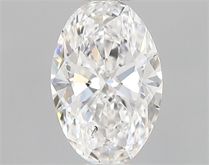 Foto Diamante Natural 0.40 quilates, Ovalado , Color D, claridad SI2 y certificado GIA de
