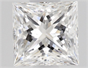 Diamante Natural 0.52 quilates, Princesa , Color D, claridad VVS2 y certificado GIA