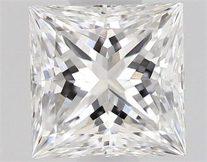 Foto Diamante Natural 0.52 quilates, Princesa , Color D, claridad VVS2 y certificado GIA de