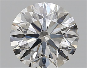Picture of Natural Diamond 0.55 Carats, Round with Excellent Cut, G Color, SI1 Clarity and Certified by GIA