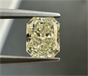 Natural Diamond 1.05 Carats, Radiant with  Cut, N Color, VVS2 Clarity and Certified by GIA