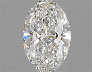 Picture of Natural Diamond 0.41 Carats, Oval with  Cut, F Color, VS2 Clarity and Certified by GIA