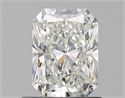Natural Diamond 0.90 Carats, Radiant with  Cut, H Color, SI1 Clarity and Certified by GIA