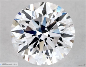 Foto Diamante Natural 0.50 quilates, Redondo , Color E, claridad VS1 y certificado GIA de