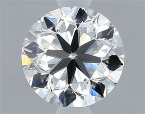 Foto Diamante Natural 0.80 quilates, Redondo , Color H, claridad VVS2 y certificado IGI de