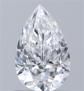 Foto Diamante Natural 0.89 quilates, De pera , Color D, claridad VS2 y certificado GIA de