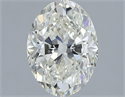 Diamante Natural 1.50 quilates, Ovalado , Color J, claridad VS2 y certificado IGI