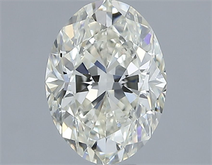 Foto Diamante Natural 1.50 quilates, Ovalado , Color J, claridad VS2 y certificado IGI de