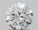 Natural Diamond 1.01 Carats, Round with Excellent Cut, E Color, SI2 Clarity and Certified by GIA