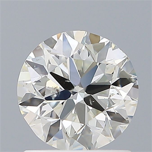 Foto Diamante Natural 1.00 quilates, Redondo , Color J, claridad SI2 y certificado GIA de