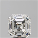 Natural Diamond 4.53 Carats, Asscher with  Cut, I Color, VS2 Clarity and Certified by GIA