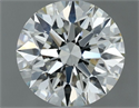 Diamante Natural 0.70 quilates, Redondo , Color J, claridad VS1 y certificado IGI