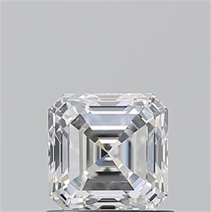 Picture of Natural Diamond 0.90 Carats, Asscher with  Cut, F Color, VS1 Clarity and Certified by GIA