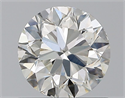 Natural Diamond 0.90 Carats, Round with Very Good Cut, I Color, VS2 Clarity and Certified by GIA
