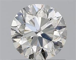 Picture of Natural Diamond 0.90 Carats, Round with Very Good Cut, I Color, VS2 Clarity and Certified by GIA