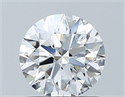 Diamante Natural 0.80 quilates, Redondo , Color E, claridad VS2 y certificado GIA
