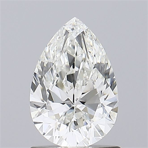 Picture of Natural Diamond 1.01 Carats, Pear with  Cut, I Color, VS1 Clarity and Certified by GIA