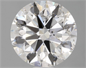 Natural Diamond 2.20 Carats, Round with Excellent Cut, D Color, SI1 Clarity and Certified by GIA