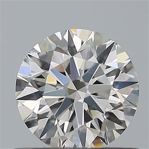 Picture of Natural Diamond 0.54 Carats, Round with Excellent Cut, F Color, VS1 Clarity and Certified by IGI