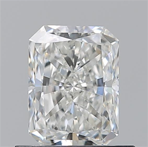 Picture of Natural Diamond 0.71 Carats, Radiant with  Cut, H Color, VS1 Clarity and Certified by GIA
