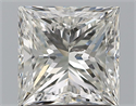 Diamante Natural 1.50 quilates, Princesa , Color H, claridad SI2 y certificado GIA