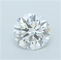 Del inventario de diamantes de laboratorio, 1.04 quilates, Redondo , Color E, claridad VS1 y certificado IGI