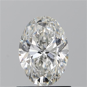 Picture of Natural Diamond 0.90 Carats, Oval with  Cut, G Color, VS2 Clarity and Certified by GIA