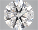 Lab Grown Diamond 4.04 Carats, Round with Ideal Cut, E Color, VS2 Clarity and Certified by IGI