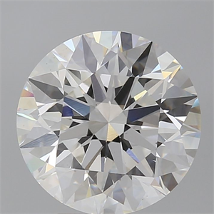Picture of Lab Grown Diamond 5.03 Carats, Round with Excellent Cut, F Color, VS1 Clarity and Certified by IGI