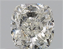 Natural Diamond 0.55 Carats, Cushion with  Cut, J Color, SI1 Clarity and Certified by GIA