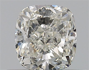 Picture of Natural Diamond 0.55 Carats, Cushion with  Cut, J Color, SI1 Clarity and Certified by GIA