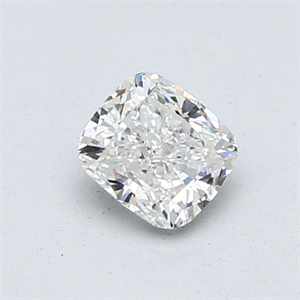 Foto Diamante Natural 0.71 quilates, Del cojín , Color G, claridad VVS1 y certificado GIA de