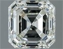 Natural Diamond 1.01 Carats, Asscher with  Cut, K Color, VVS2 Clarity and Certified by IGI
