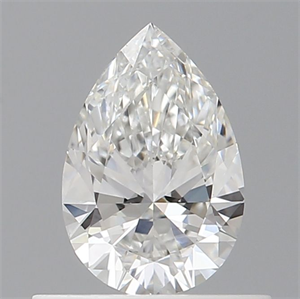 Picture of Natural Diamond 0.50 Carats, Pear with  Cut, E Color, VS1 Clarity and Certified by GIA