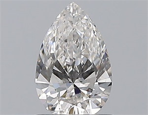 Foto Diamante Natural 0.70 quilates, De pera , Color F, claridad SI1 y certificado GIA de