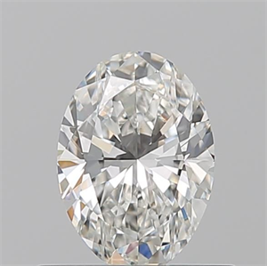 Picture of Natural Diamond 0.50 Carats, Oval with  Cut, G Color, IF Clarity and Certified by GIA