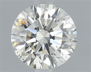 Picture of Natural Diamond 1.01 Carats, Round with Excellent Cut, K Color, SI1 Clarity and Certified by GIA