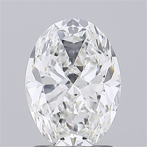 Picture of Natural Diamond 1.50 Carats, Oval with  Cut, F Color, VS1 Clarity and Certified by GIA