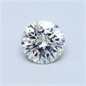 Diamante Natural 0.54 quilates, Redondo , Color E, claridad I1 y certificado GIA