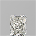 Diamante Natural 0.50 quilates, Radiante , Color J, claridad VVS2 y certificado GIA