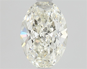 Picture of Natural Diamond 0.71 Carats, Oval with  Cut, J Color, VVS1 Clarity and Certified by GIA