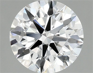 Picture of Lab Grown Diamond 1.02 Carats, Round with Ideal Cut, E Color, VVS2 Clarity and Certified by IGI
