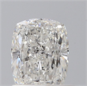 Natural Diamond 0.86 Carats, Cushion with  Cut, F Color, VS2 Clarity and Certified by GIA